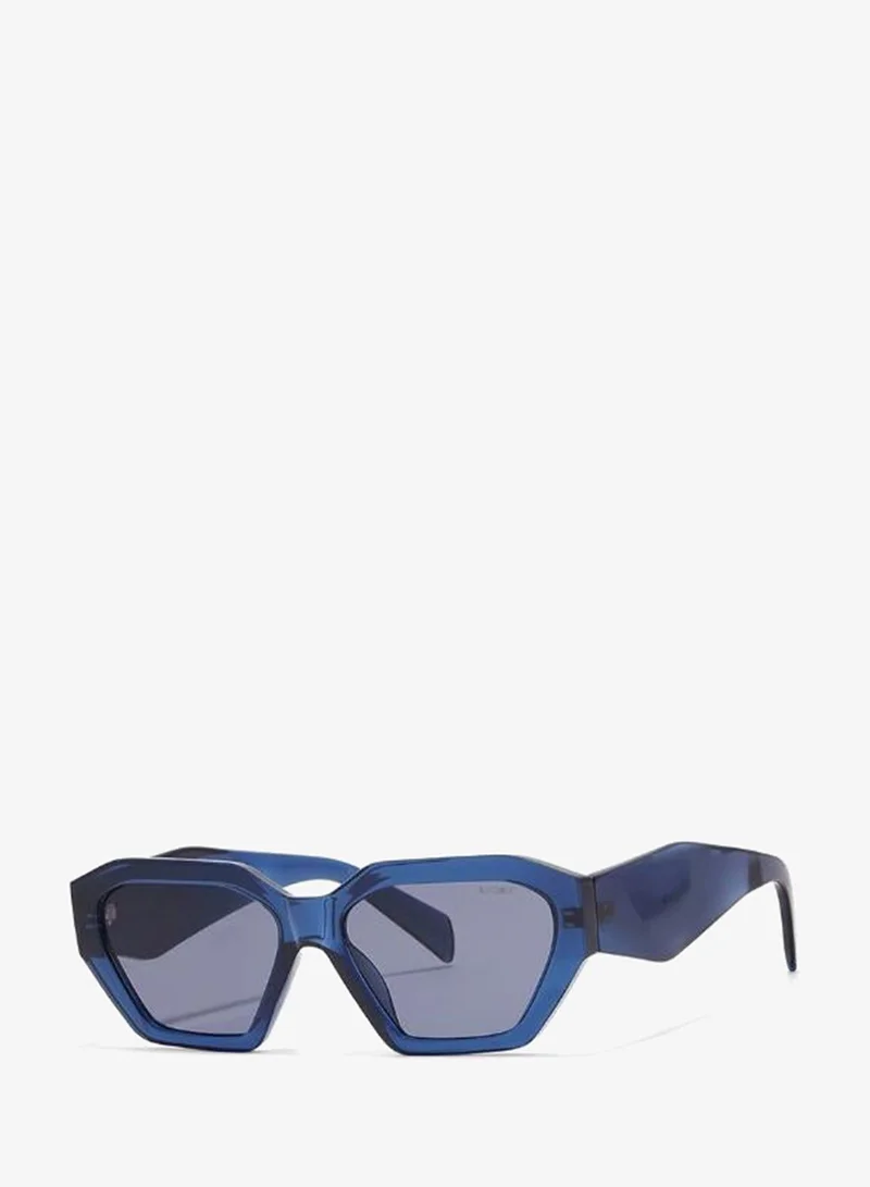 30Sundays BlackOut THETA Women’s Hexagon Sunglasses with UV400 Protection