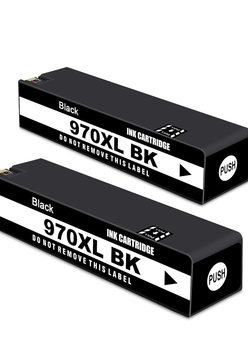 Terabyte - Compatible 970 971XL Ink Cartridge Replacement for HPQ 970 XL CN621AM for Officejet Pro X576dw, X476dw, X476dn, X551dw, X451dw, X451dn Printers - Image 1
