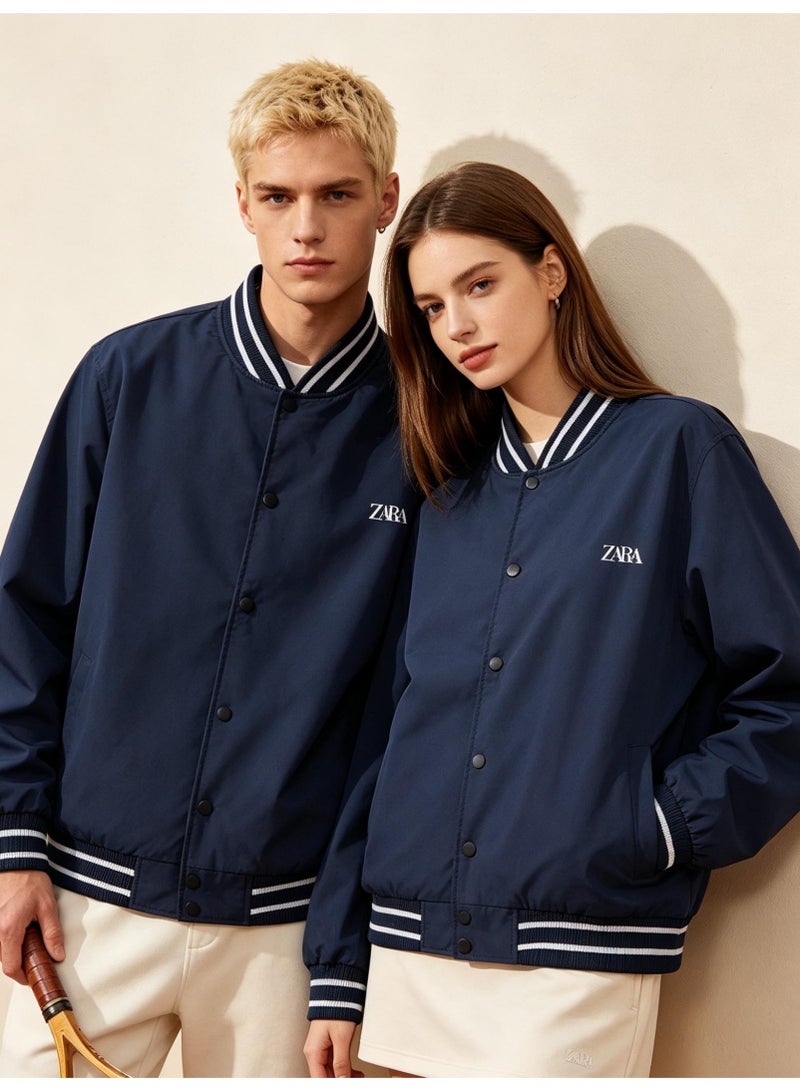 زارا ZARA men's and women's baseball uniform jackets - Image 1