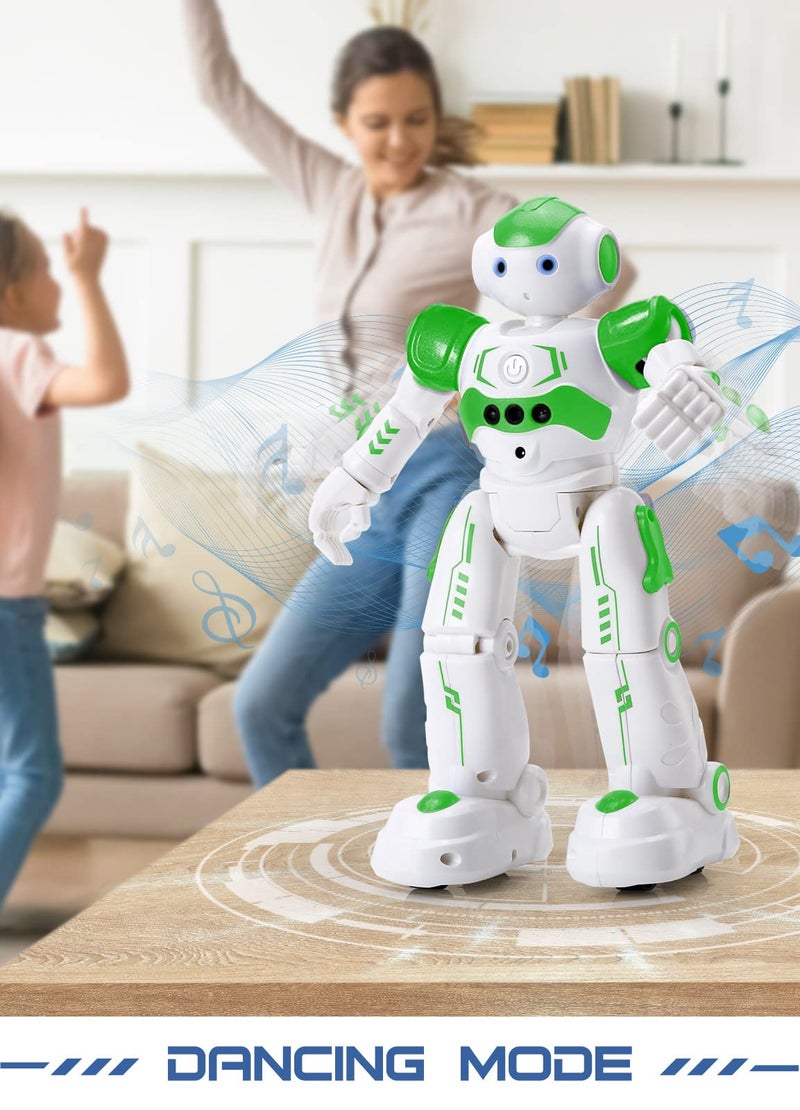 KingsDragon RC Robot Toys for Kids, Gesture & Sensing Remote Control Robot for Age 4 5 6 7 8 Year Old Boys Girls Birthday Present (Green) - Image 5