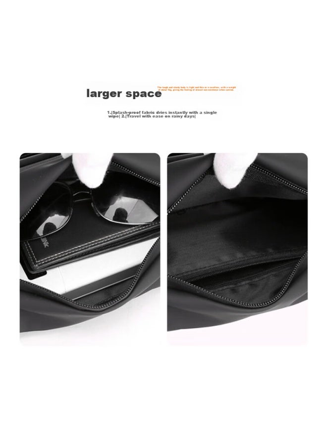Right Away Crossbody Bag For Men, Casual Chest Bag, Waist Pack, Shoulder Bag, Men's Sports Cycling Commuter Portable Small Messenger Bag - Image 3