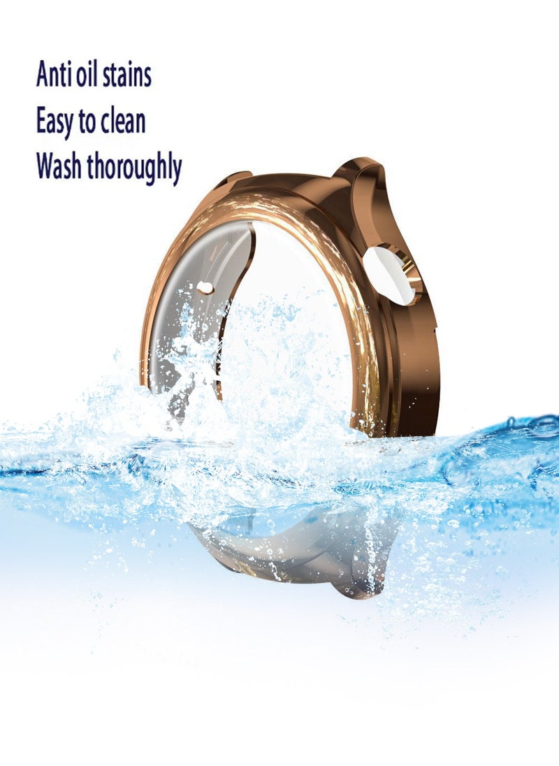 X-level - 1 Pcs Full Case Protector Compatible with Huawei Watch 4 Cover With Full TPU Case protector with TPU Screen Coverage HD Ultra-Thin Durable Shockproof Protective Cover - Image 1