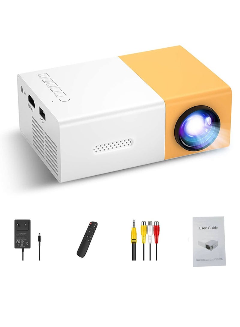 YG300 Portable QVGA LED 400 Lumens Projector With Remote Control  - Image 1