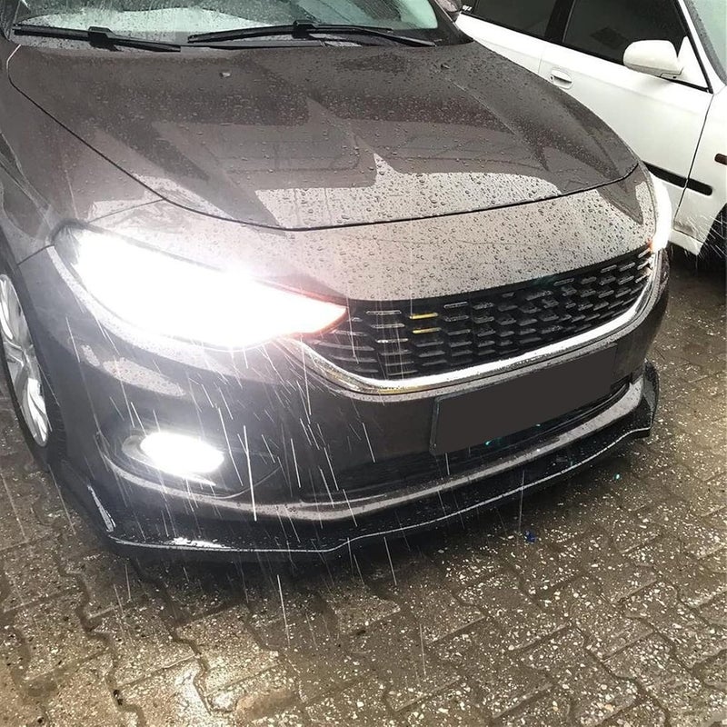 Wivplex Car Front Bumper Lip Spoiler Kit for Fiat Tipo Egea - Image 4
