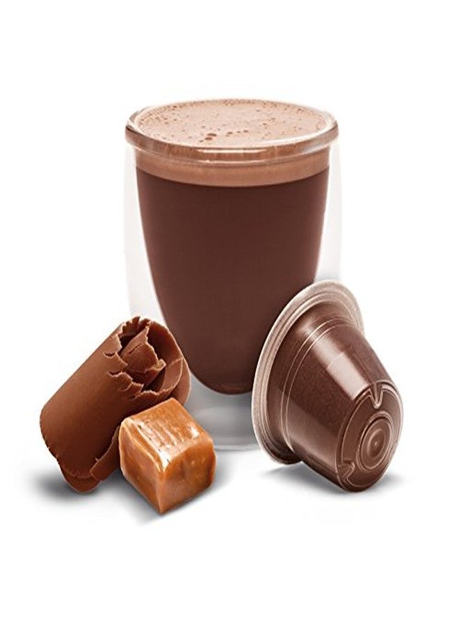 PODiSTA Hot Chocolate Nespresso Original Line Compatible Capsules Hot Cocoa Pods - Variety Pack - 4 Flavors / 4 Boxes - 40 Pod Package - Image 5