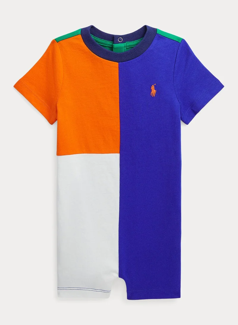 POLO RALPH LAUREN Infant Color Block Romper