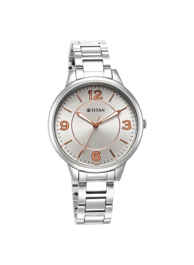 TITAN Women's Analog Round Shape Metal Wrist Watch - 2617SM07 - 43.5 Mm - Image 1