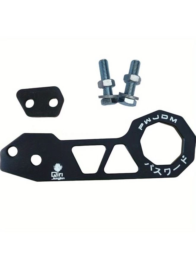 4pcs Black JDM Style Racing Car Rear Tow Hook Aluminum Alloy for Honda Civic Jazz GK5 - Image 1