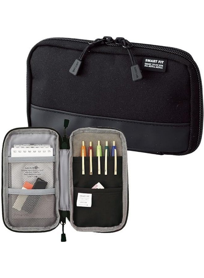 دروبوسيل حقيبة أقلام DROPOSALE USA للحفاظ على أساسيات الكتابة الخاصة بك منظمة ومرئية، مثالية لامتحانات الطلاب، عبوة من قطعة واحدة (أسود أمريكي) - Image 3