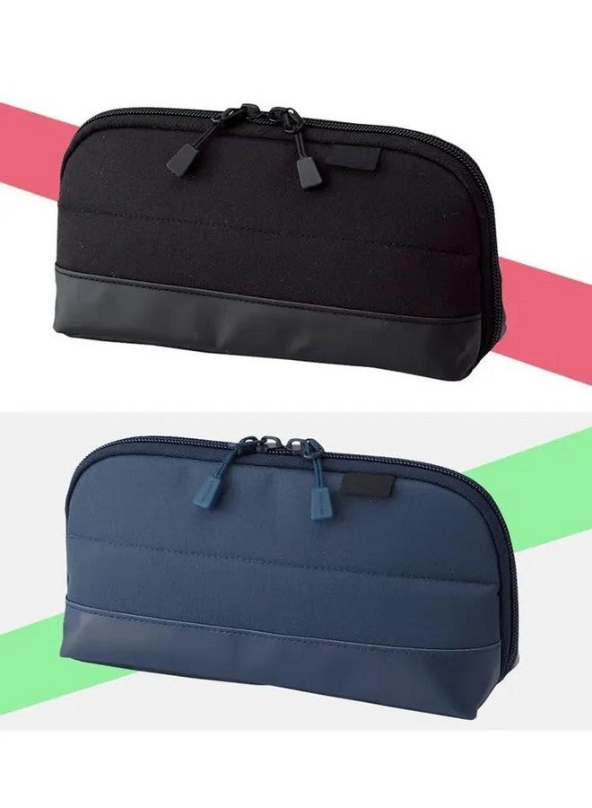 دروبوسيل حقيبة أقلام DROPOSALE USA للحفاظ على أساسيات الكتابة الخاصة بك منظمة ومرئية، مثالية لامتحانات الطلاب، عبوة من قطعة واحدة (أسود أمريكي) - Image 2