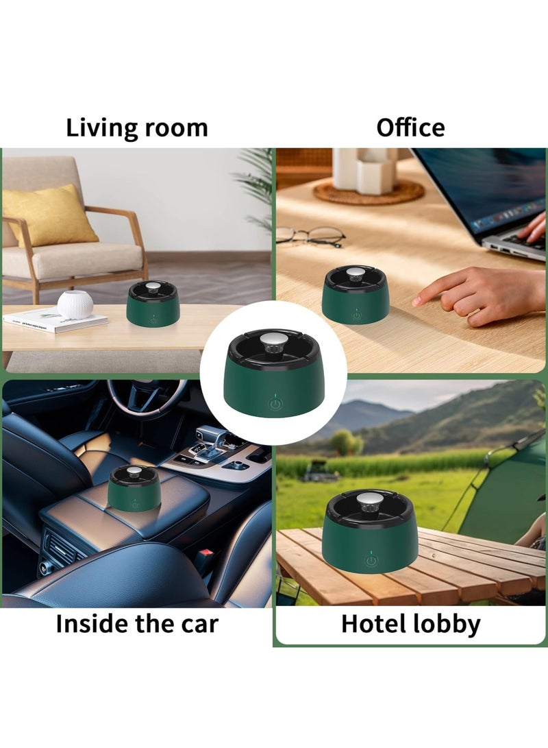 2 in 1 Air Purifier Multifunctional Smokeless Ashtray USB Charging - Image 5