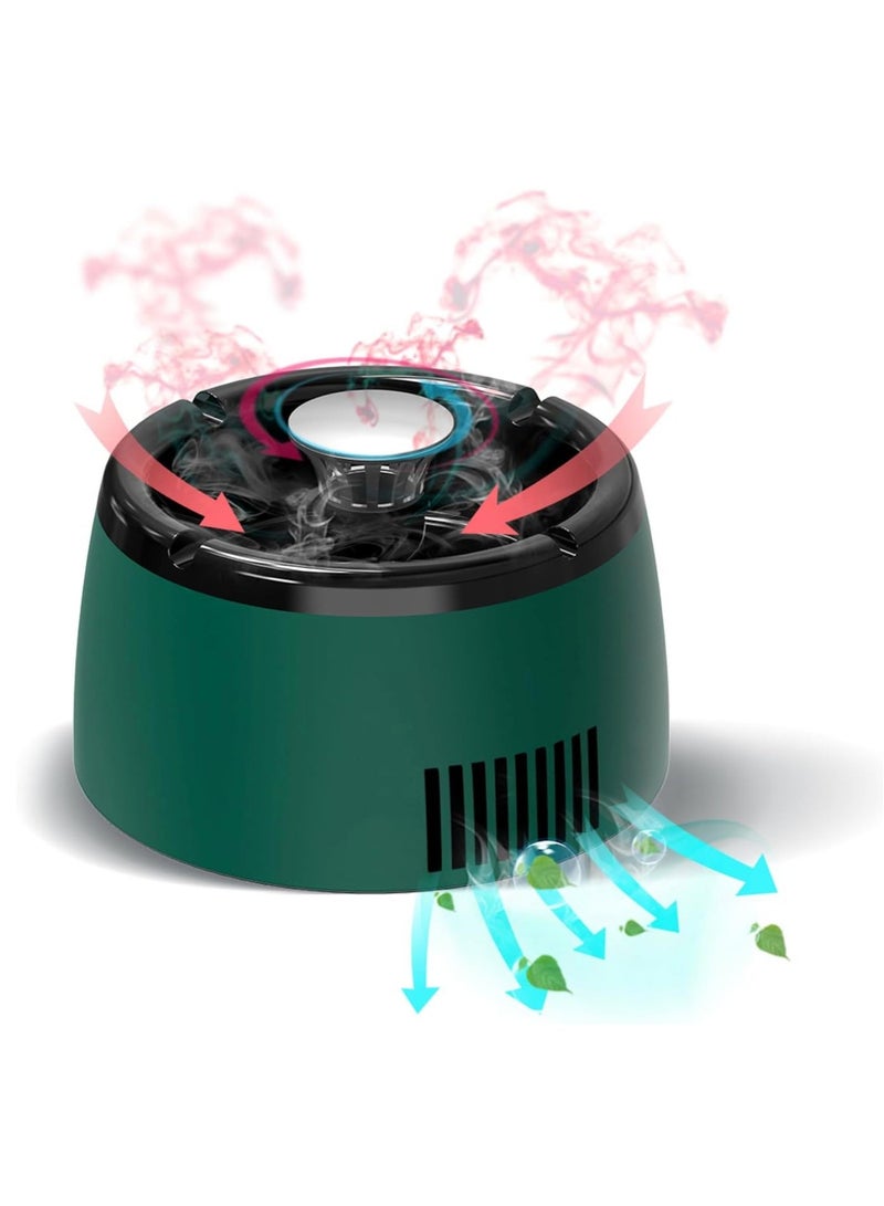 2 in 1 Air Purifier Multifunctional Smokeless Ashtray USB Charging - Image 1