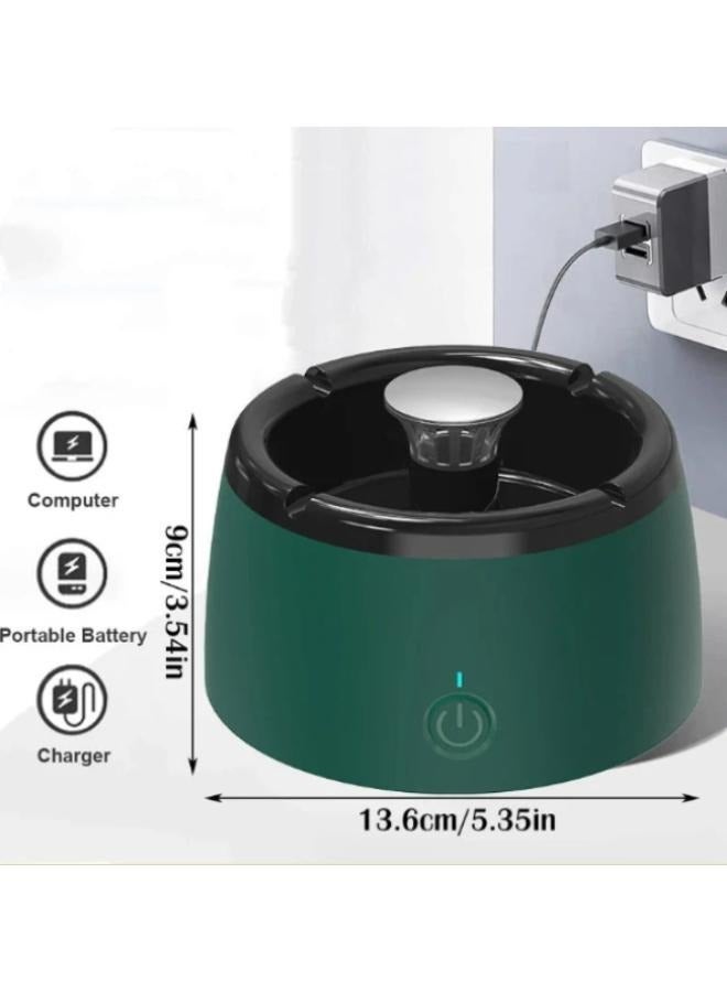 2 in 1 Air Purifier Multifunctional Smokeless Ashtray USB Charging - Image 2
