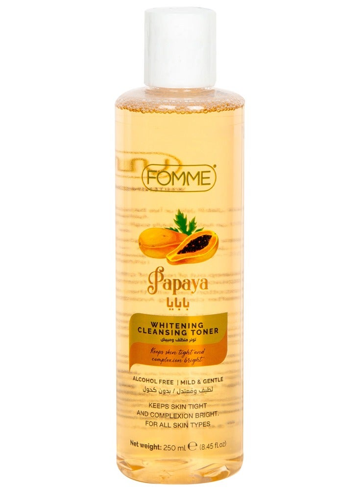 Fomme Papaya Whitening Cleansing Toner 250 ml