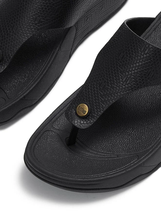 Fitflop TRAKK II MENS BUCKLE EMBOSS-LEATHER T/POST SANDALS