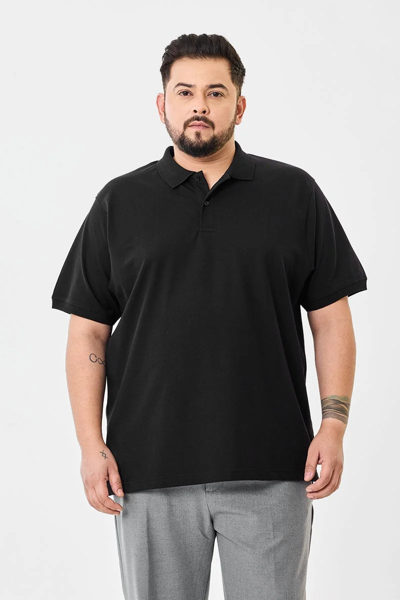 سنيتش تي شيرت بولو مطاطي بمقاس كبير