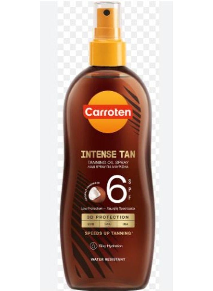 Carroten Oil Spray Intense Tan SPF6 200ml