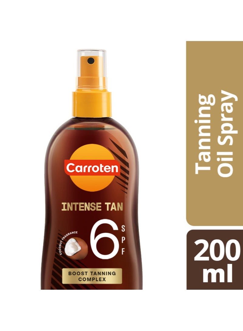 Carroten Oil Spray Intense Tan SPF6 200ml