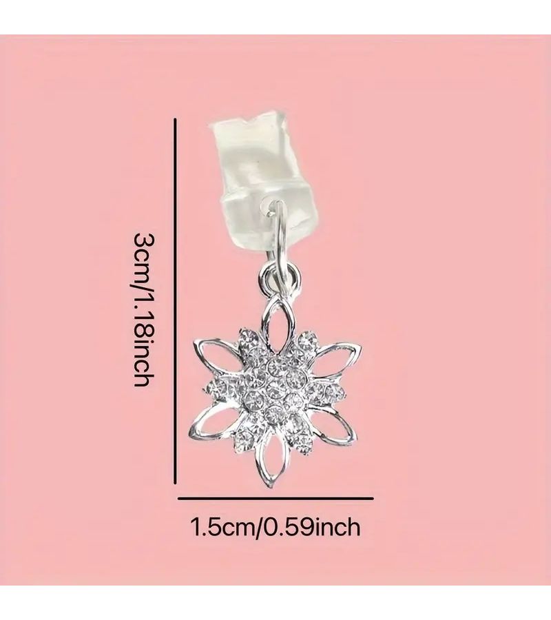 1pc Dust Plug For Android Type C Iphone Metal Starburst Phone Connector - Image 5