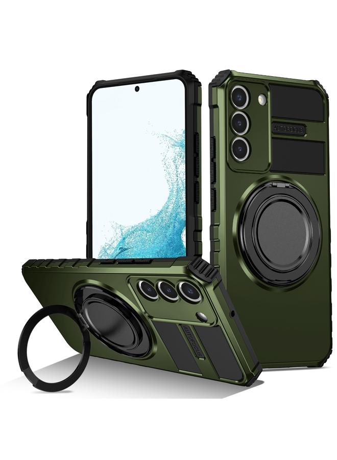 اس-توب جراب لهاتف Samsung Galaxy S22 5G مع حامل مغناطيسي دوار - Image 1