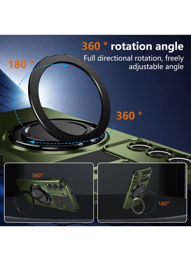 اس-توب جراب لهاتف Samsung Galaxy S22 5G مع حامل مغناطيسي دوار - Image 4