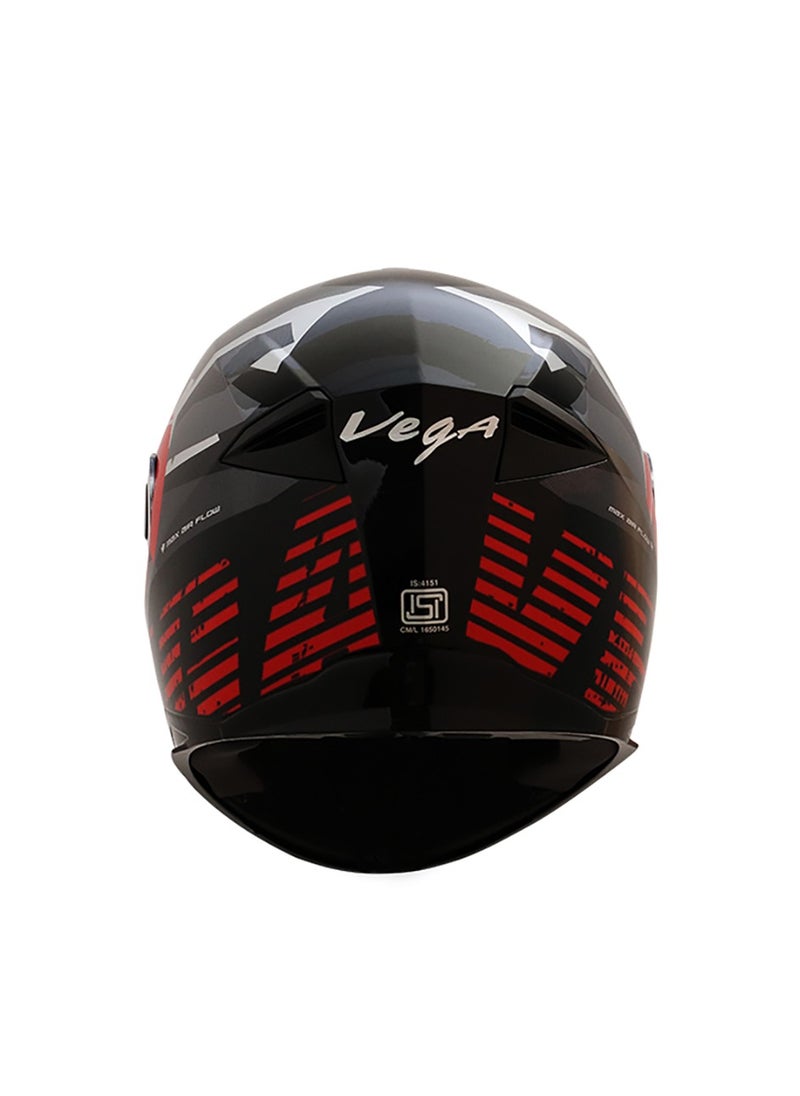 AXOR - Ryker D/V Camo Black Red Helmet - Image 1