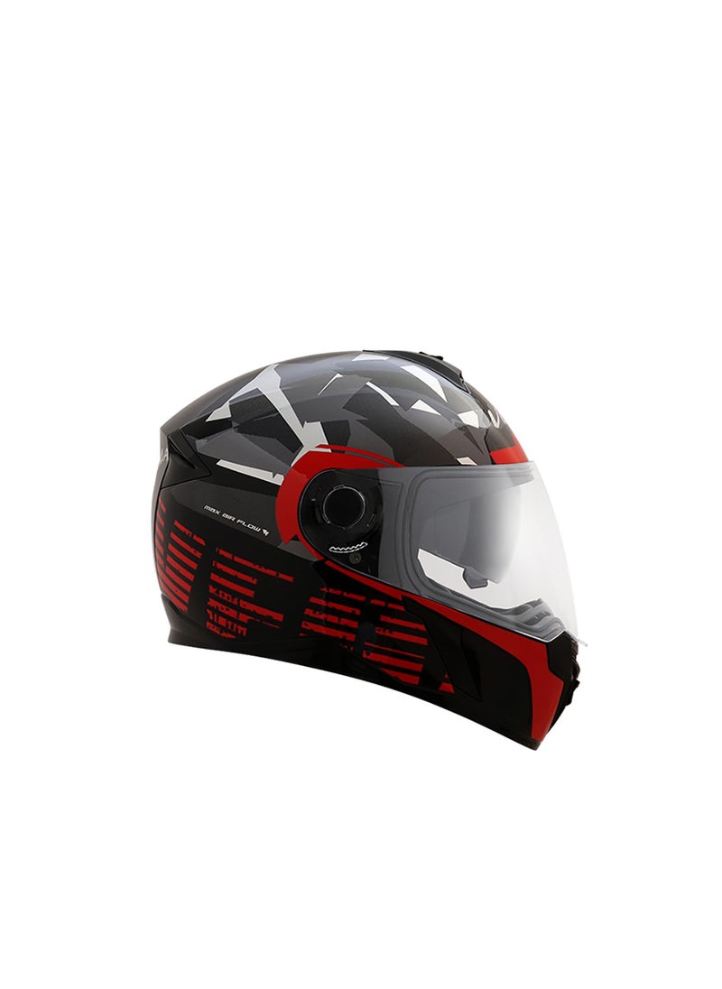 AXOR - Ryker D/V Camo Black Red Helmet - Image 1
