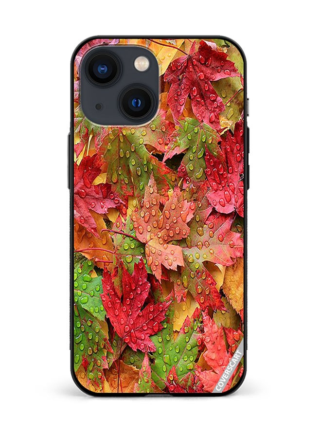 Protective Case Cover For Apple iPhone 13 Mini Flower Design Multicolour