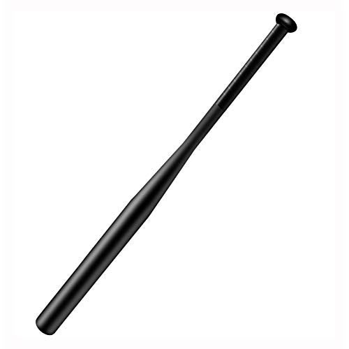 Tuggui Baseball Bat Steel with Carrying Bag (21 in, Black) - Image 1