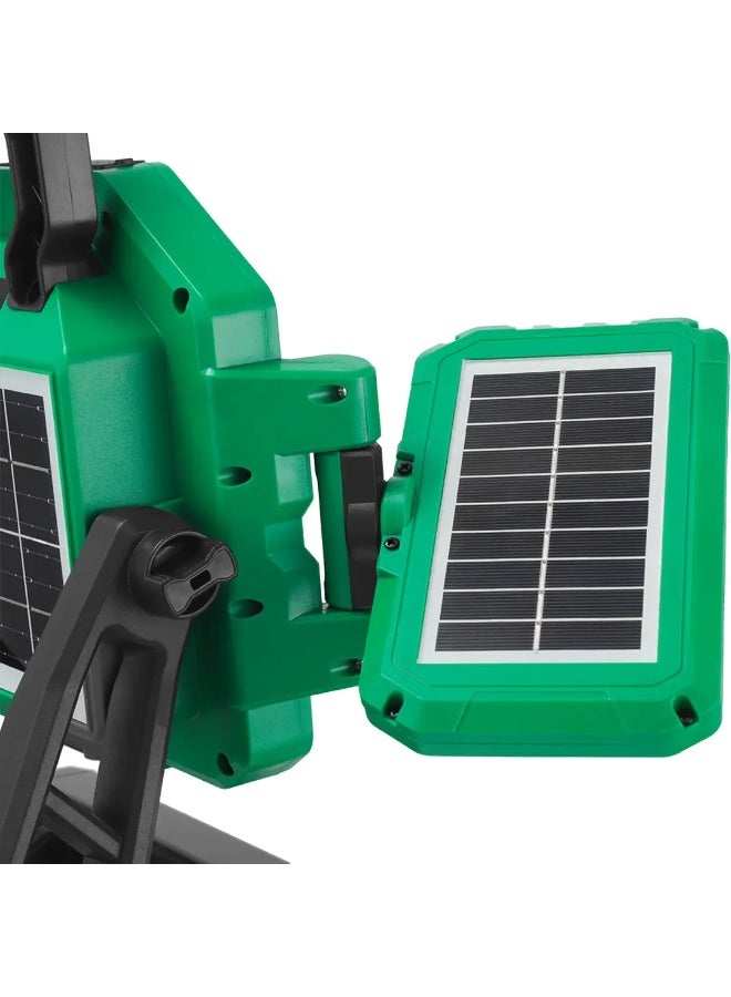 BlueFire NV-S7 600W Solar-Powered LED Spotlight & Power Bank – 3300mAh Portable Solar Light with 276 Super Bright LEDs, 5 Lighting Modes, Type-C/USB/Solar Charging, IPX4 Weatherproof for Camping, Emergencies, Construction, Outdoor Work - Image 3