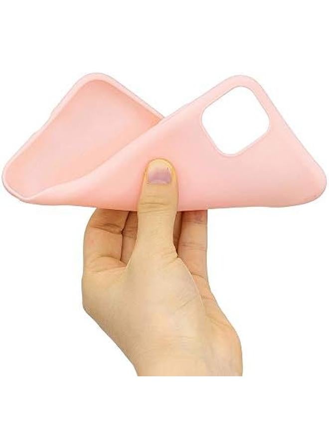 3إي غطاء TPU مرن بلاستيكي غير لامع لهاتف آيفون 11 برو ماكس وردي فاتح - Image 2