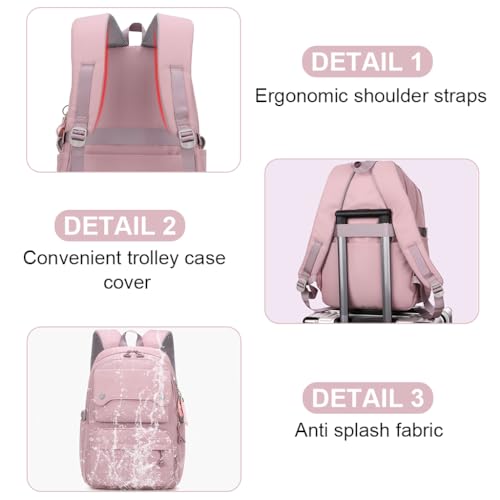 PALAY Echo Boomers You are Sweet Pink Bird Print Lunch Bag for Kids | Stylish, Lightweight & Durable | School, Travel & Picnic Use | Premium Zipper, Sturdy Handle, Easy to Clean - Image 5