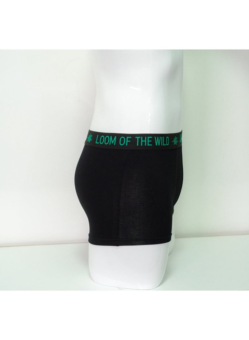 3 Pack Men’s Premium organic Bamboo Cotton Boxer Briefs Trunk Style – (Black, Caribbean Sea & Green) | Ultra-Soft Organic-Feel Bamboo Cotton Underwear for Men | Antibacterial, Anti-Odour, Breathable & Moisture-Wicking | No Ride-Up, Gentle Stretch | Designed in UAE for the Hot & Humid Gulf Climate | Wear Organic Where It Matters Most – Everyday Comfort for Work, Gym & Travel image 13