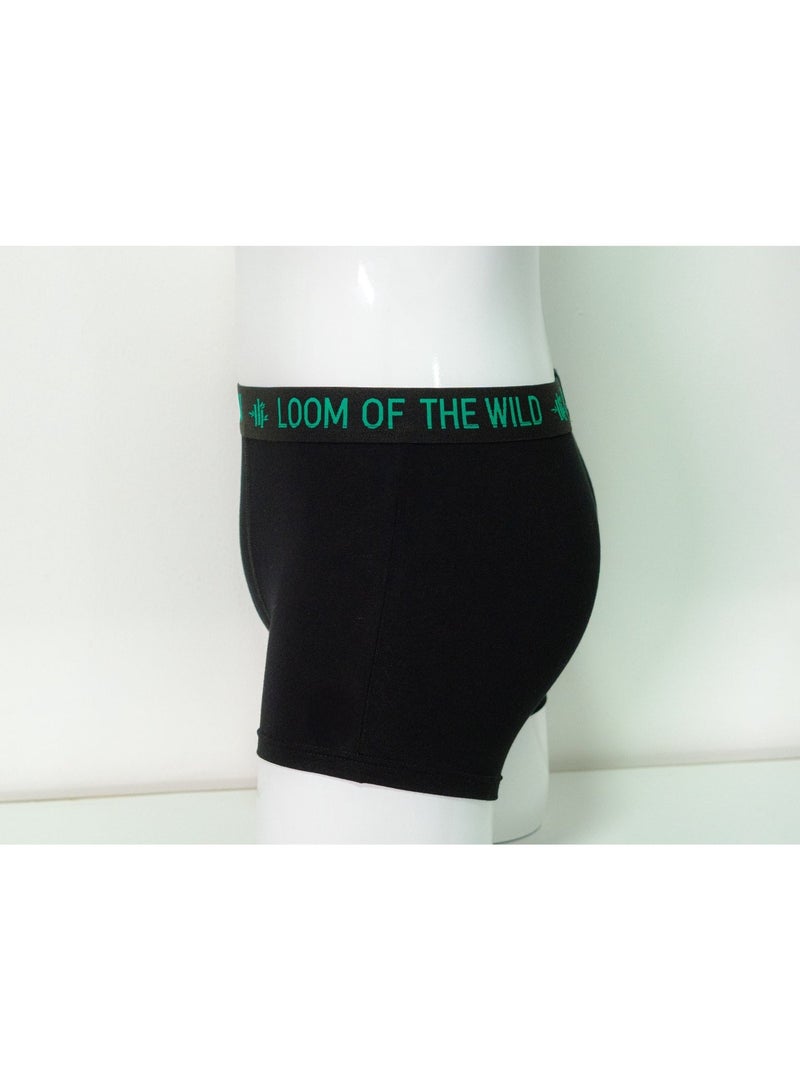 3 Pack Men’s Premium organic Bamboo Cotton Boxer Briefs Trunk Style – (Black, Caribbean Sea & Green) | Ultra-Soft Organic-Feel Bamboo Cotton Underwear for Men | Antibacterial, Anti-Odour, Breathable & Moisture-Wicking | No Ride-Up, Gentle Stretch | Designed in UAE for the Hot & Humid Gulf Climate | Wear Organic Where It Matters Most – Everyday Comfort for Work, Gym & Travel image 16