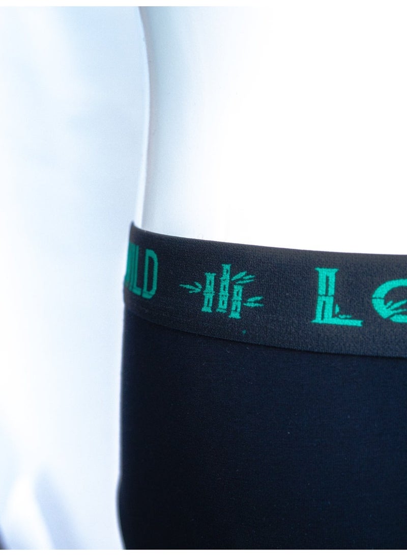 3 Pack Men’s Premium organic Bamboo Cotton Boxer Briefs Trunk Style – (Black, Caribbean Sea & Green) | Ultra-Soft Organic-Feel Bamboo Cotton Underwear for Men | Antibacterial, Anti-Odour, Breathable & Moisture-Wicking | No Ride-Up, Gentle Stretch | Designed in UAE for the Hot & Humid Gulf Climate | Wear Organic Where It Matters Most – Everyday Comfort for Work, Gym & Travel image 15