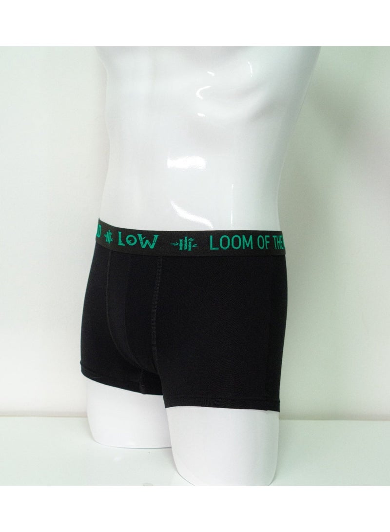 3 Pack Men’s Premium organic Bamboo Cotton Boxer Briefs Trunk Style – (Black, Caribbean Sea & Green) | Ultra-Soft Organic-Feel Bamboo Cotton Underwear for Men | Antibacterial, Anti-Odour, Breathable & Moisture-Wicking | No Ride-Up, Gentle Stretch | Designed in UAE for the Hot & Humid Gulf Climate | Wear Organic Where It Matters Most – Everyday Comfort for Work, Gym & Travel image 12