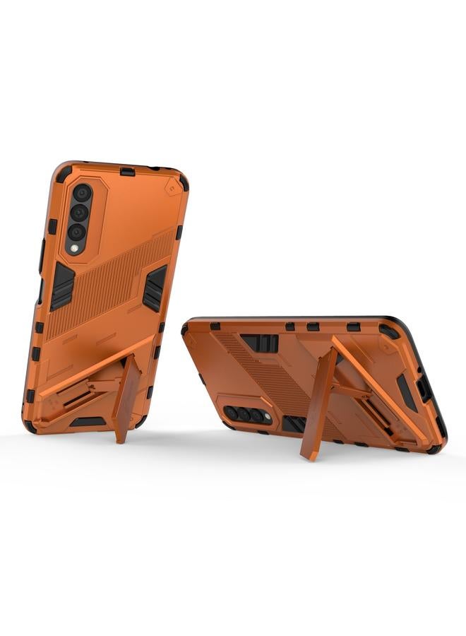 اس-توب جراب لهاتف Honor X20 SE Punk Armor 2 في 1 PC + جراب TPU مقاوم للصدمات مع حامل غير مرئي - Image 4