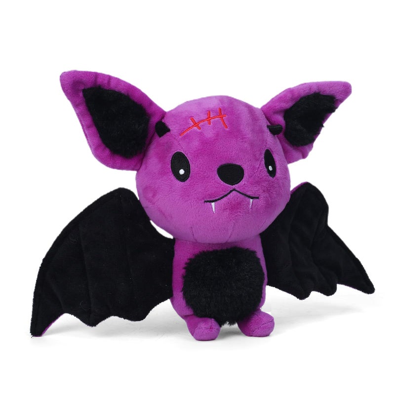 Blnboimrun Dog Toys for Aggressive Chewers Squeaky Plush Bat with Crinkle Paper Durable Interactive Chew Toys for Small Medium Large Dogs Indoor Outdoor Play Pet Gift - Image 2