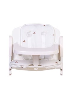 Cushion For Evosit High Chair, 100% Oekotex Cotton Jersey, Jersey Hearts