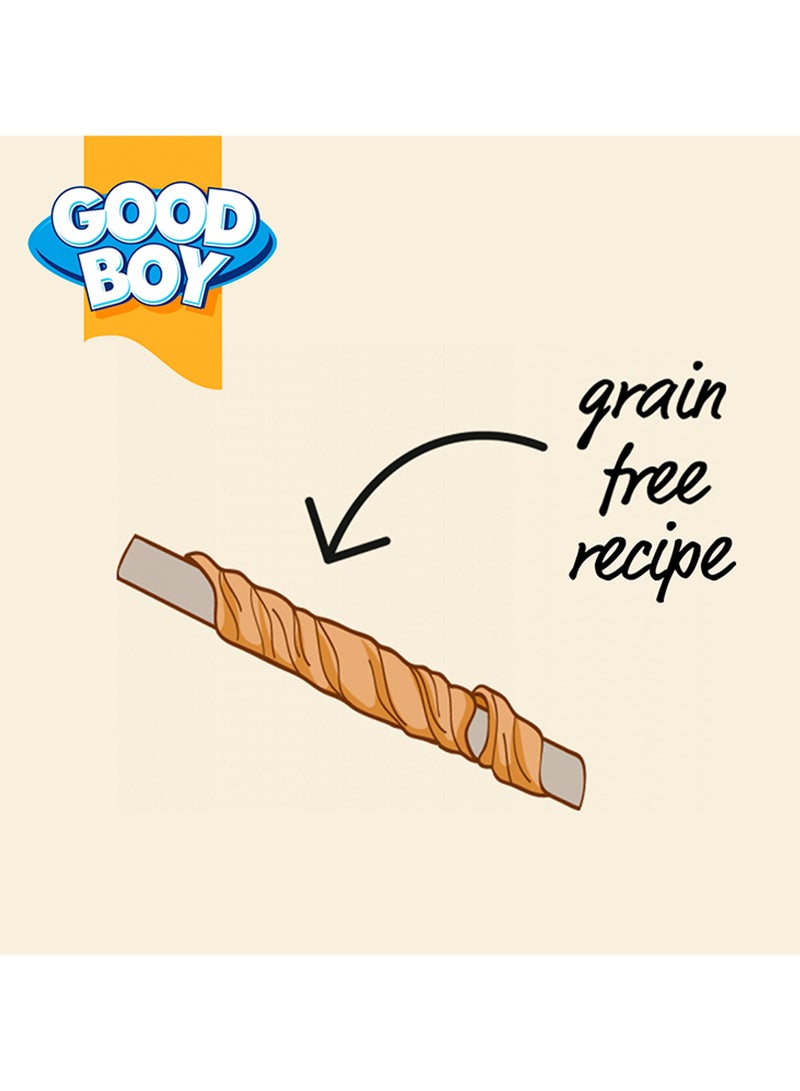 واجتاستيك يامي دوج تريتس Wagtastic Chicken Twist - Image 3