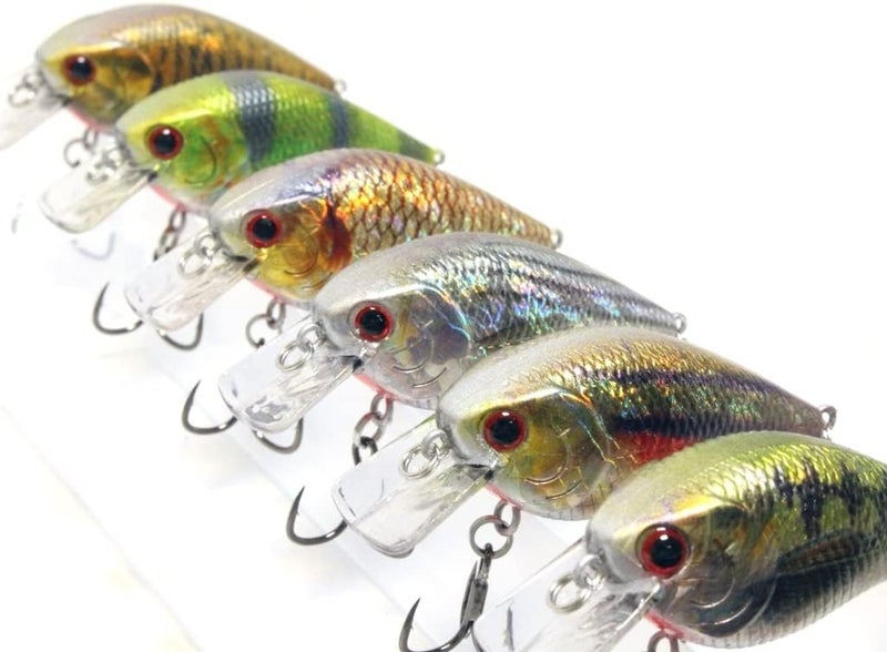 wLure Minnow Crankbait for Bass Fishing Bass Lure Jerkbait Fishing Lures and Tackle Box - Image 1