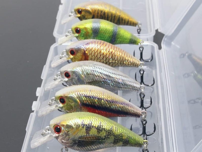 wLure Minnow Crankbait for Bass Fishing Bass Lure Jerkbait Fishing Lures and Tackle Box - Image 2