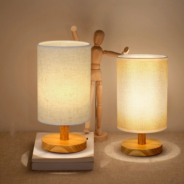 مصباح طاولة قماشي بزهور DIY - Image 1
