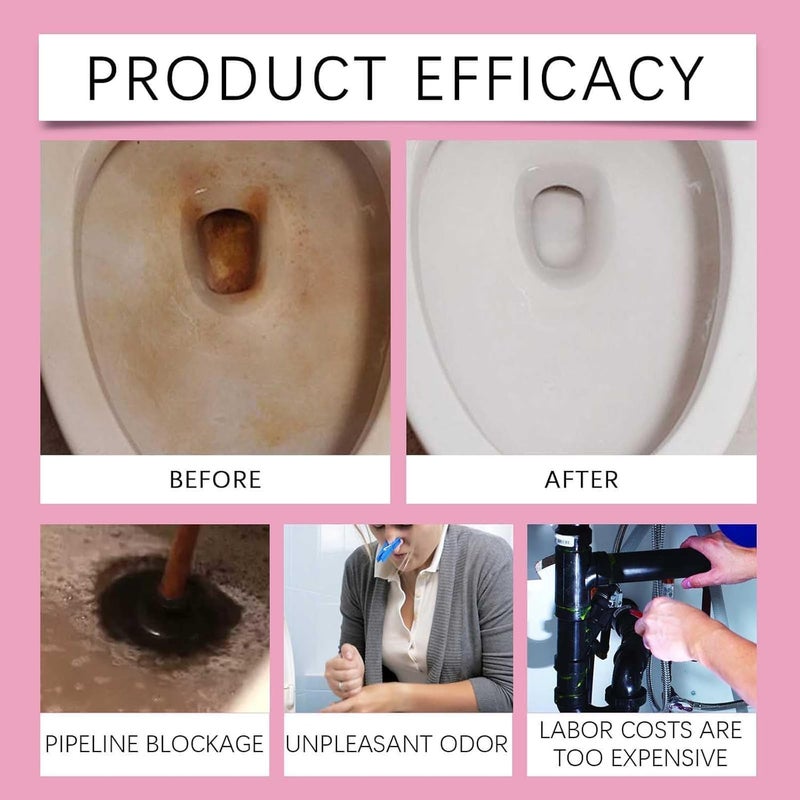 Aputue Toilet Bowl Cleaner, 12 Pack Bleach Tablets for Deep Cleaning and Descaling, Automatic Toilet Bowl Cleaner with Deodorizing Formula, Effective Against Tough Stains and Limescale - Image 4