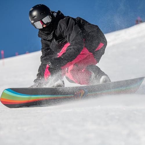 TSG - Gravity Dual Certified Snowboard & Ski Helmet - Hardshell Protection, Tuned, Snug Fit Comfort, Low Fit Coverage, 14 Vents, Adjustable Paddings, Ear Pads, Goggle Lock, Black, S/M - Image 4