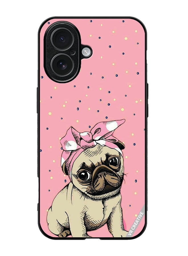Protective Case Cover For Apple iPhone 17 Dog Design Multicolour