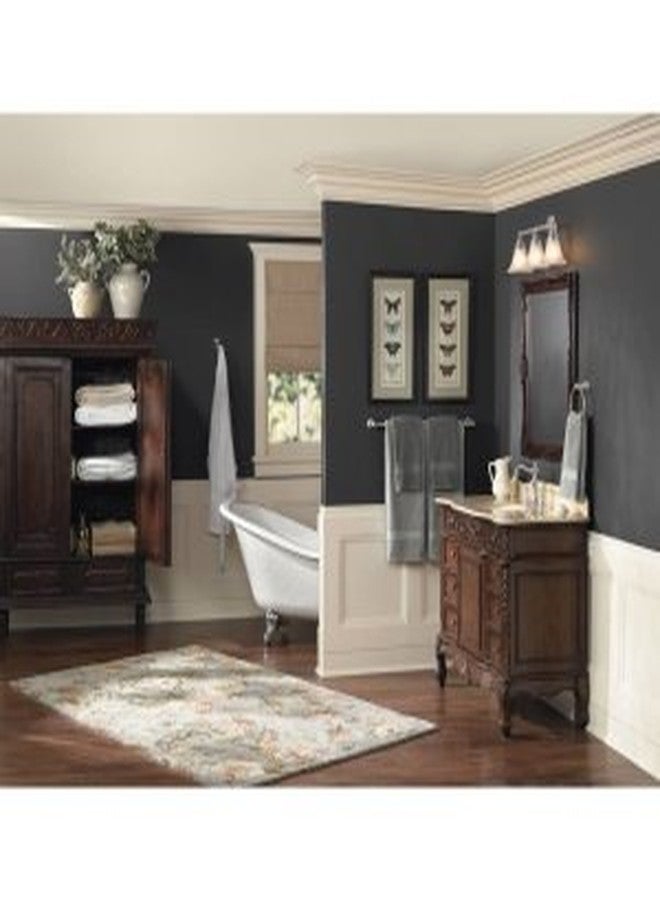 Moen YB8408CH Weymouth Double Post Pivoting Toilet Paper Holder, Chrome - Image 2