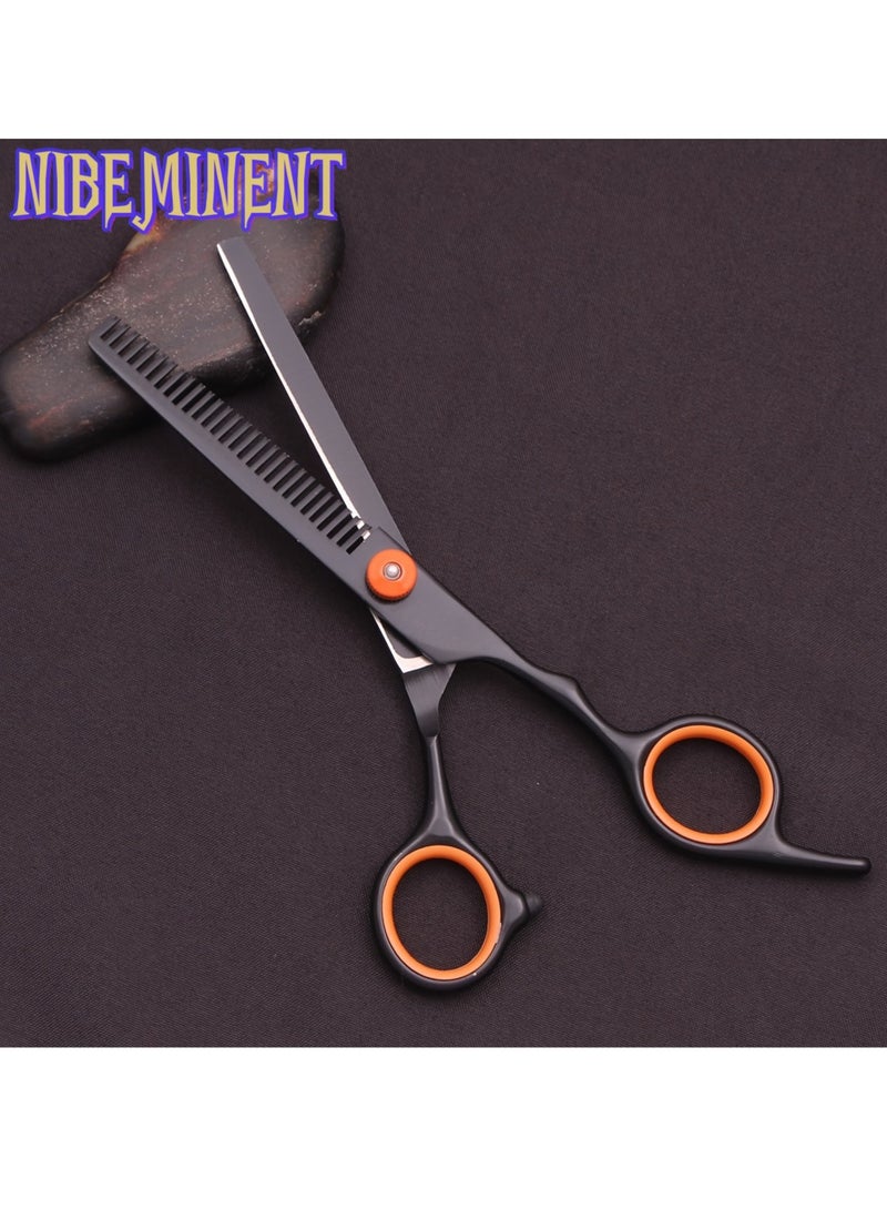 NIBEMINENT 6-inch hair cutting scissors hair cutting tool set. Hair cutting scissors set. Thinning scissors styling tool, shaver comb set, hair cutting comb, shaver, double-sided comb, apple comb  - Image 3