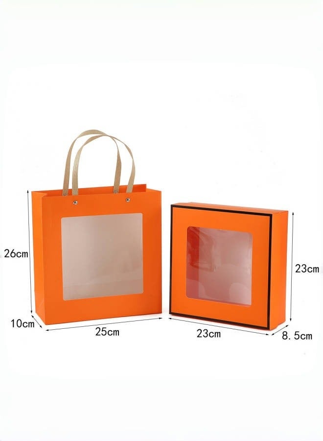 Generic Gift Box Set With Bag Packaging Box with Shredded Paper Filler for Wrapping Gifts  - Image 5