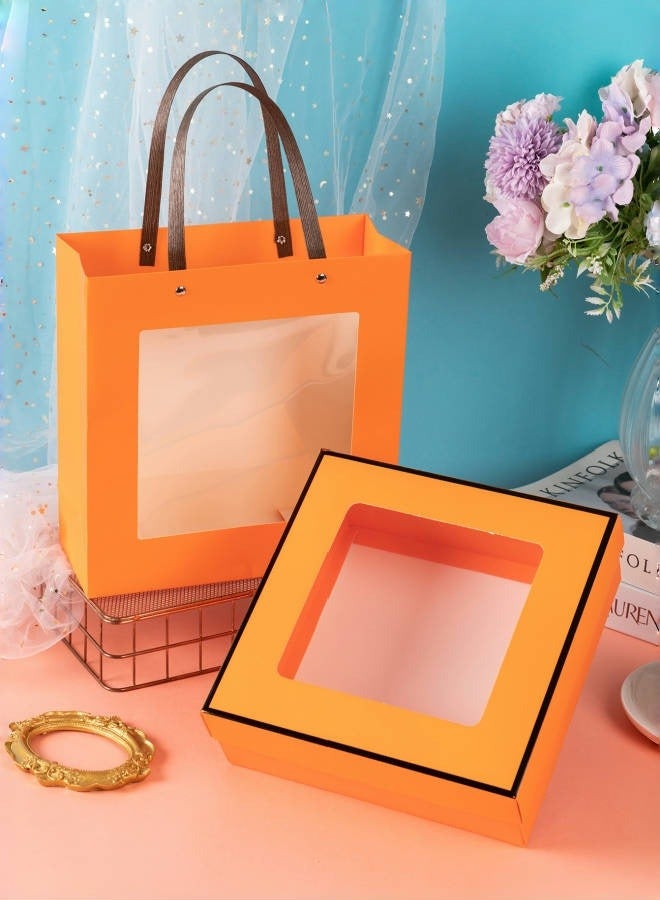 Generic Gift Box Set With Bag Packaging Box with Shredded Paper Filler for Wrapping Gifts  - Image 2